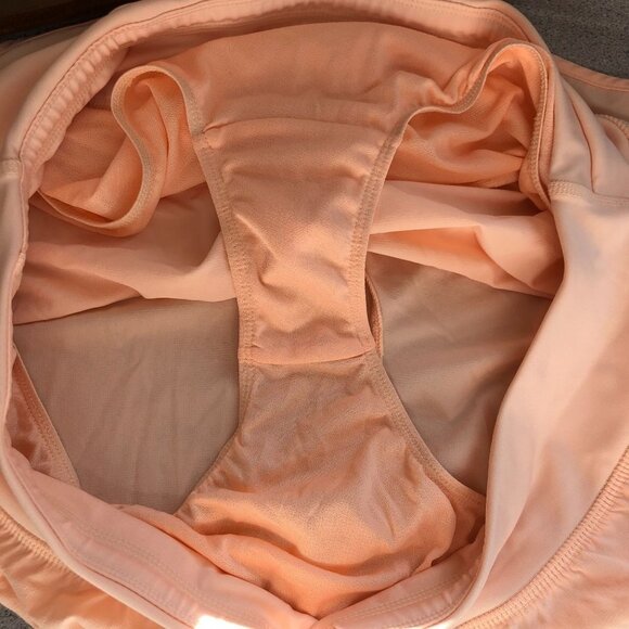 All In Motion Athletic Shorts Women Size XL Peach Running Vegan - Picture 5 of 9